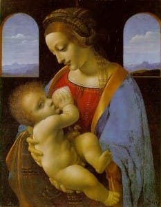 Madonno Litta - da Vinci 'Madonna Litta' by Leonard da Vinci